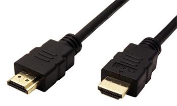 Roline High Speed HDMI kabel s Ethernetem, HDMI A(M) - HDMI A(M), ohebný (TPE), černý, 5m