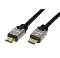 Roline High Speed HDMI kabel s Ethernetem, HDMI M - HDMI M, černostříbrný, 10m