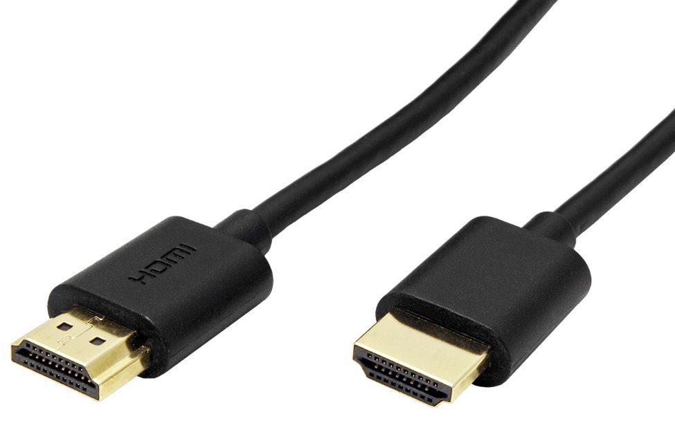 Roline High Speed HDMI kabel s Ethernetem, Ultra-HD (18G), HDMI M - HDMI M, 1,5m, malé konektory