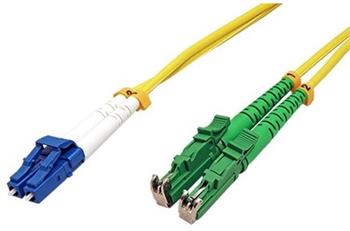 Roline Optický patchkabel E2000(APC) - LC(UPC), 9/125 (singlemode), LSOH, duplex, OS2, 3m