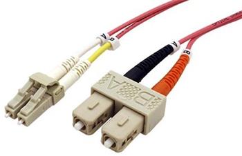 Roline Optický patchkabel LC-SC 50/125 (multimode), duplex, OM4, 2m