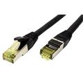 Roline S/FTP patchkabel kat. 6a, venkovní, TPE, LSOH, 5m, černý