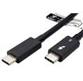 Roline Thunderbolt 5 kabel, USB C(M) - USB C(M), 80Gb/s, PD 240W, černý, 0,8m