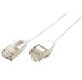 Roline U/FTP patchkabel kat. 7, s konektory RJ45, LSOH, tenký, bílý, 1,5m