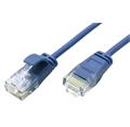 Roline UTP slim patchkabel kat. 6a, LSOH, 0,5m, modrý