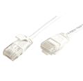 Roline UTP slim patchkabel kat. 6a, LSOH, 3m, bílý