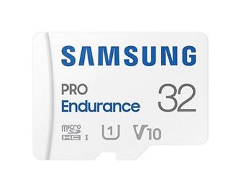 Samsung 32GB microSDHC PRO Endurance + SD adaptér