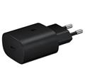 Samsung EP-TA800EBE USB-C 25W Cestovní nabíječka Black (OOB Bulk)
