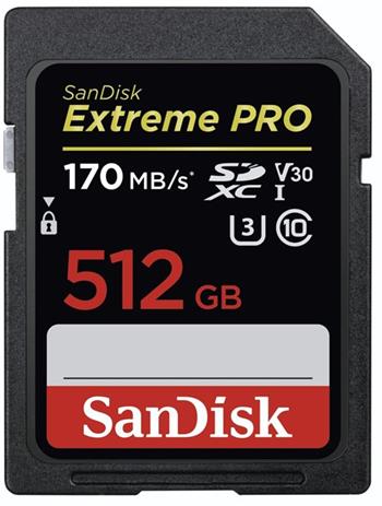 SanDisk Extreme Pro SDXC 512 GB