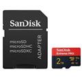 SanDisk micro SDXC karta 2TB Extreme PRO (250 MB/s A2 UHS-I U3 V30) + adaptér