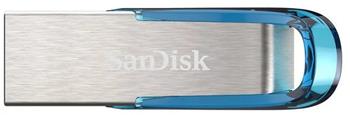 SanDisk Ultra Flair 128GB USB 3.0 tropická modrá
