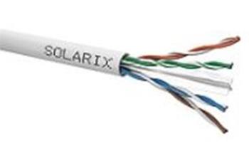 Solarix Instalační kabel CAT6 UTP PVC drát 305m