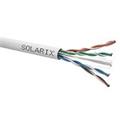 Solarix Instalační kabel CAT6 UTP PVC drát 305m