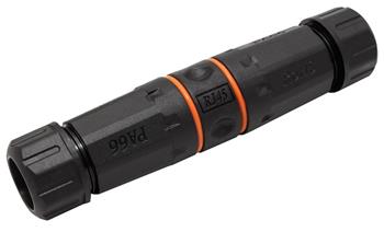 Spojka RJ45 kat. 6a STP, vodotěsná, IP68