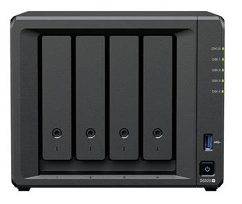 Synology DS925+ RAID 4xSATA server, 2x2,5Gb LAN