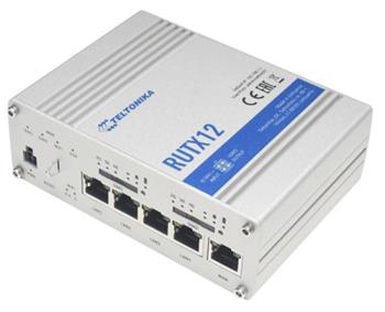 Teltonika Dual 4G LTE router, 2x SIM, WiFi, 4xLAN + 1xLAN/WAN 1Gb, GPS, BT, USB