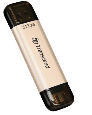 Transcend 512GB JetFlash 930C, USB-C / USB 3.2 (Gen 1)