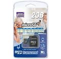Transcend Micro Secure Digital karta 2GB vč. adaptéru