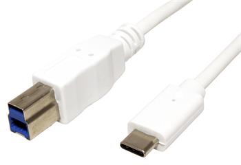 USB 5Gbps kabel USB3.0 B(M) - USB C(M), 1,8m