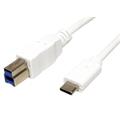 USB 5Gbps kabel USB3.0 B(M) - USB C(M), 1,8m