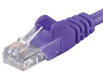 UTP kabel cat.6 1m fialový
