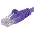 UTP kabel cat.6 1m fialový