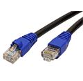 UTP kat. 6 venkovní patchkabel, modrá krytka, 30m, černý