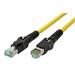 VarioBoot S/FTP patchkabel kat. 6a, žlutý, 2m