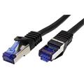 Venkovní S/FTP patchkabel kat. 6a, TPE, LSOH, 20m, černý
