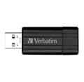 VERBATIM 16GB USB Flash 2.0 PIN STRIPE černý P-blist