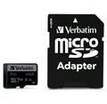 VERBATIM Pro microSDHC 32GB UHS-I V30 U3 + SD adaptér