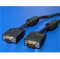 VGA kabel prodlužovací M/F 6m stíněný Ferrity