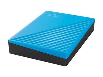 WD My Passport šifrovaný 6 TB - externí USB 3.2 Gen 1 - AES 256 bitů - sky