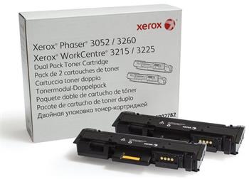 Xerox Toner Black pro Phaser 3052, 3260, WorkCentre 3215, 3225 (2x3000 stran)