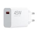 Xiaomi MDY-17-EF USB-A 45W Cestovní Nabíječka White (Bulk)