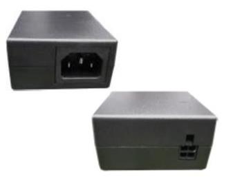 Zebra adapter AC Input: 100-240V, 2.4A. DC Output: 12V, 4.16A, 50W