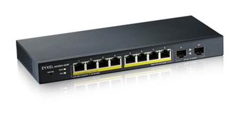 ZyXEL GS1900-10HP v2, 10-port Desktop Gigabit Web Smart switch