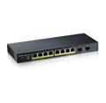 ZyXEL GS1900-10HP v2, 10-port Desktop Gigabit Web Smart switch